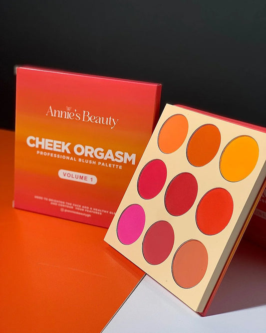 ANNIE’S BEAUTY – Cheek Orgasm Blush Palette (Volume  1)
